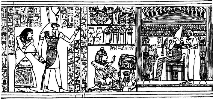 Египетская Книга Мертвых Бадж